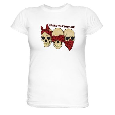 T-Shirt-Damen-Scull