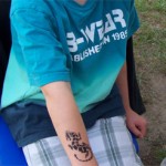 Familienfest mit Airbrush Tattoos