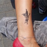 Auch die grossen hatten viel Spass mit Airbrush Tattoos