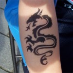 Drachen Airbrush in Spremberg