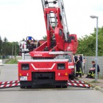 Ab nach oben mit der freiwilligen Feuerwehr