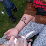 JüterRock in Jüterbog mit Kinder Tattoos