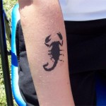 Tattoo Scorpion in Lebus