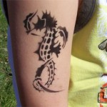 Seepferdchen als Spass Tattoo