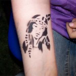 Indianer Spass Tattoos