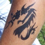 Kinder Aibrush Tattoos mit DLRG