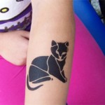 Airbrush Katzen Tattoo in Nauen