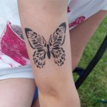 Butterfly Airbrush Tattoo