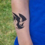 Drachen Airbrush Tattoo