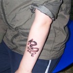 Drachen Airbrush Tattoos