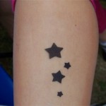 Jugend Sterne Airbrush Tattoo