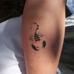 Kinder Scorpion Tattoo