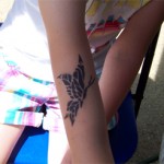 Kinder Tattoo Schmetterlinge