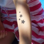 Kinder Tattoo Sterne