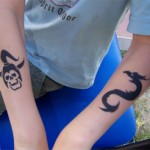 Kindergartenparty mit Spass Tattoos