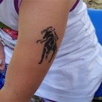 Pferde Airbrush Tattoo