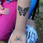 Schmetterling als Tattoos