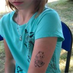 Spass Tattoos fuer Kids