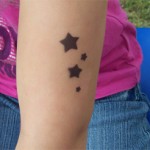 Sternen Airbrush Tattoo