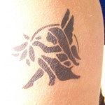 Airbrush Elfen Tattoo