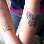 Airbrush Spass Tattoos die ankommen