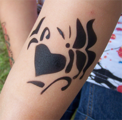Schmetterling Tattoo in Zabeltitz
