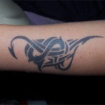 Airbrush Tribal Tattoo