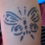 Butterfly Airbrush Tattoo