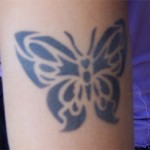 Butterfly Airbrush Tattoo