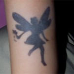 Elfe2 als Airbrush Tattoo