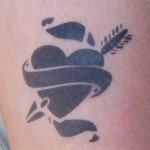 Herzen Airbrush Tattoo