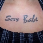 Sexy Babe Tattoo