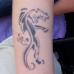 Tieger Airbrush Tattoo