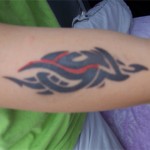 Tribal Airbrush Tattoo