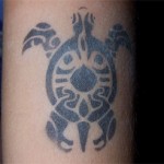 Turtle Airbrush Tattoo