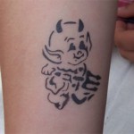 Teufelchen Tattoo in Nauen am 23.06.2012